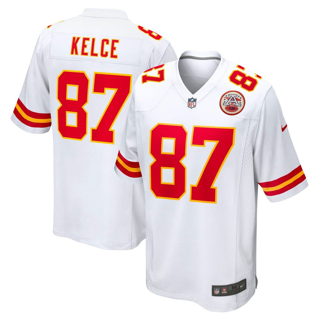 Kansas City Chiefs Travis Kelce Nike Game Jersey - Red