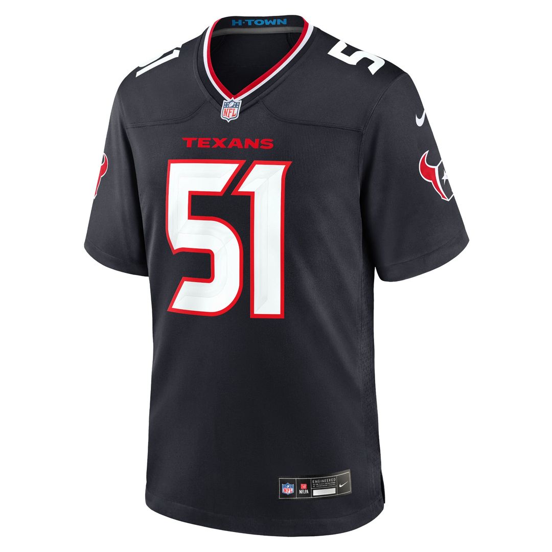 Houston Texans Will Anderson Jr. Nike Game Jersey - Navy