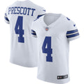 Dallas Cowboys Dak Prescott Nike Vapor Elite Player Jersey - White