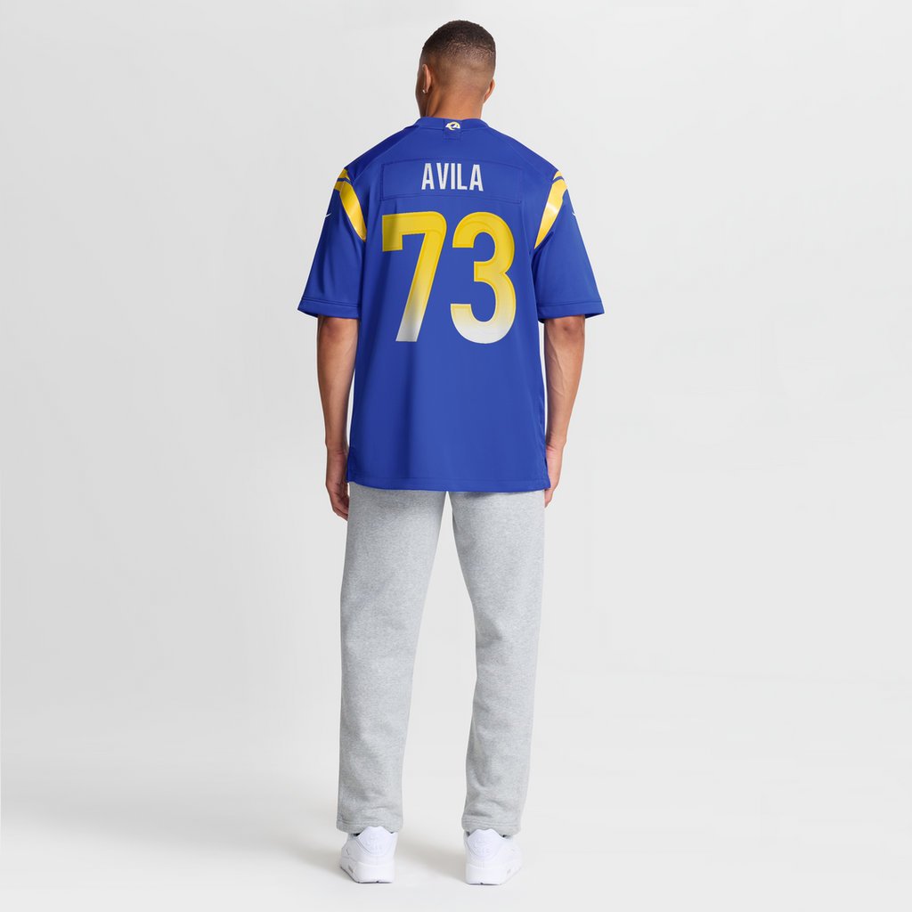 Los Angeles Rams Steve Avila Nike Home Game Jersey - Royal