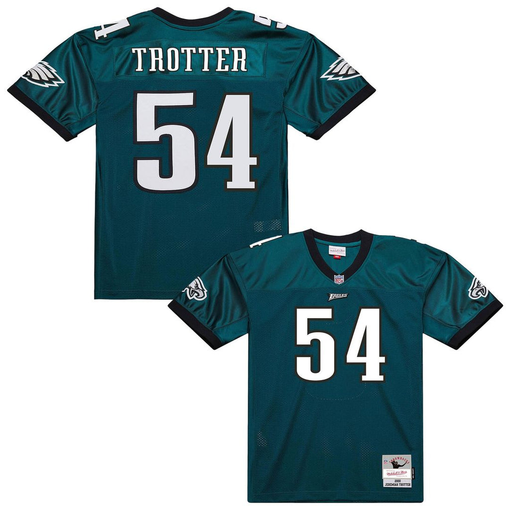 Philadelphia Eagles Jeremiah Trotter Mitchell & Ness 2000 Legacy Throwback Replica Jersey - Green
