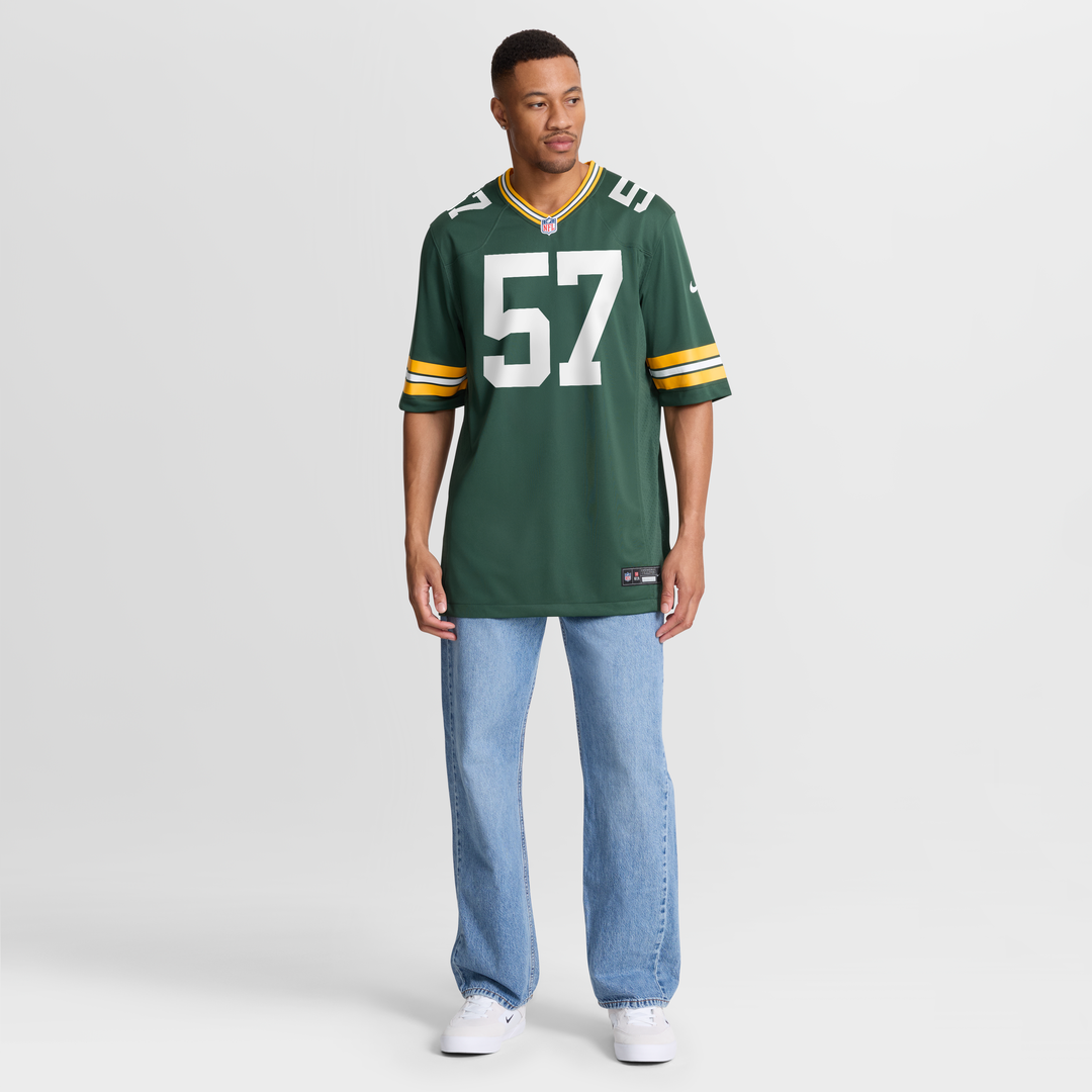 Green Bay Packers Brenton Cox Jr. Nike Game Jersey - Green