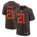 Cleveland Browns Denzel Ward Nike Alpha Dawg Game Jersey - Brown