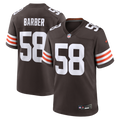 Cleveland Browns Austin Barber Nike Team Game Jersey - Brown