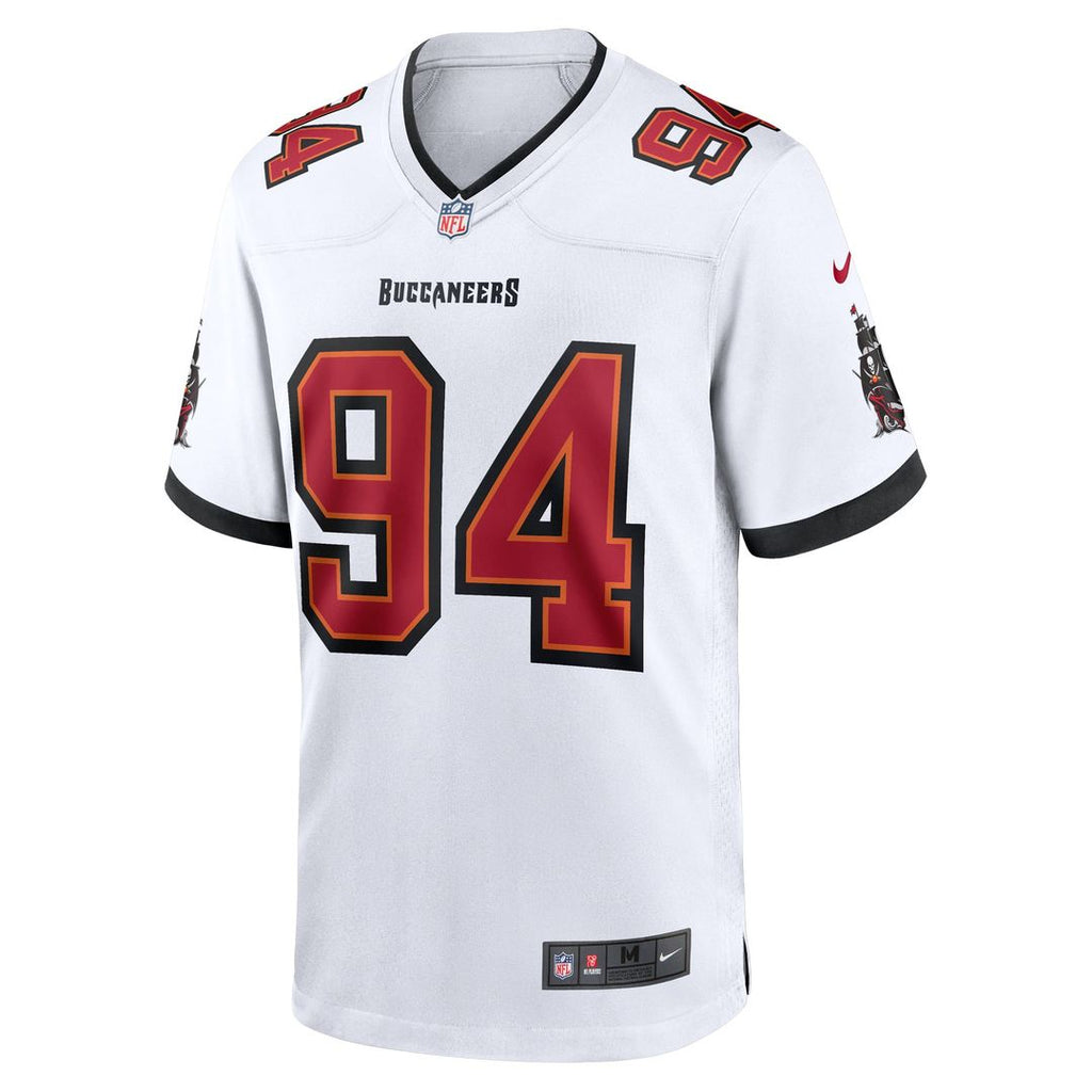 Tampa Bay Buccaneers Calijah Kancey Nike Game Jersey - White