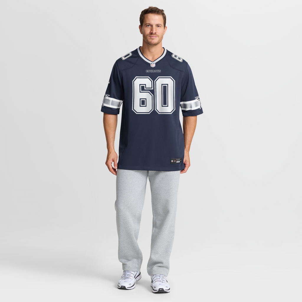 Dallas Cowboys Tyler Guyton Nike Player Game Jersey - Navy