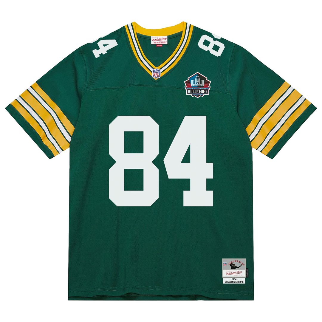 Green Bay Packers Sterling Sharpe Mitchell & Ness 1994 Legacy Replica Jersey - Green