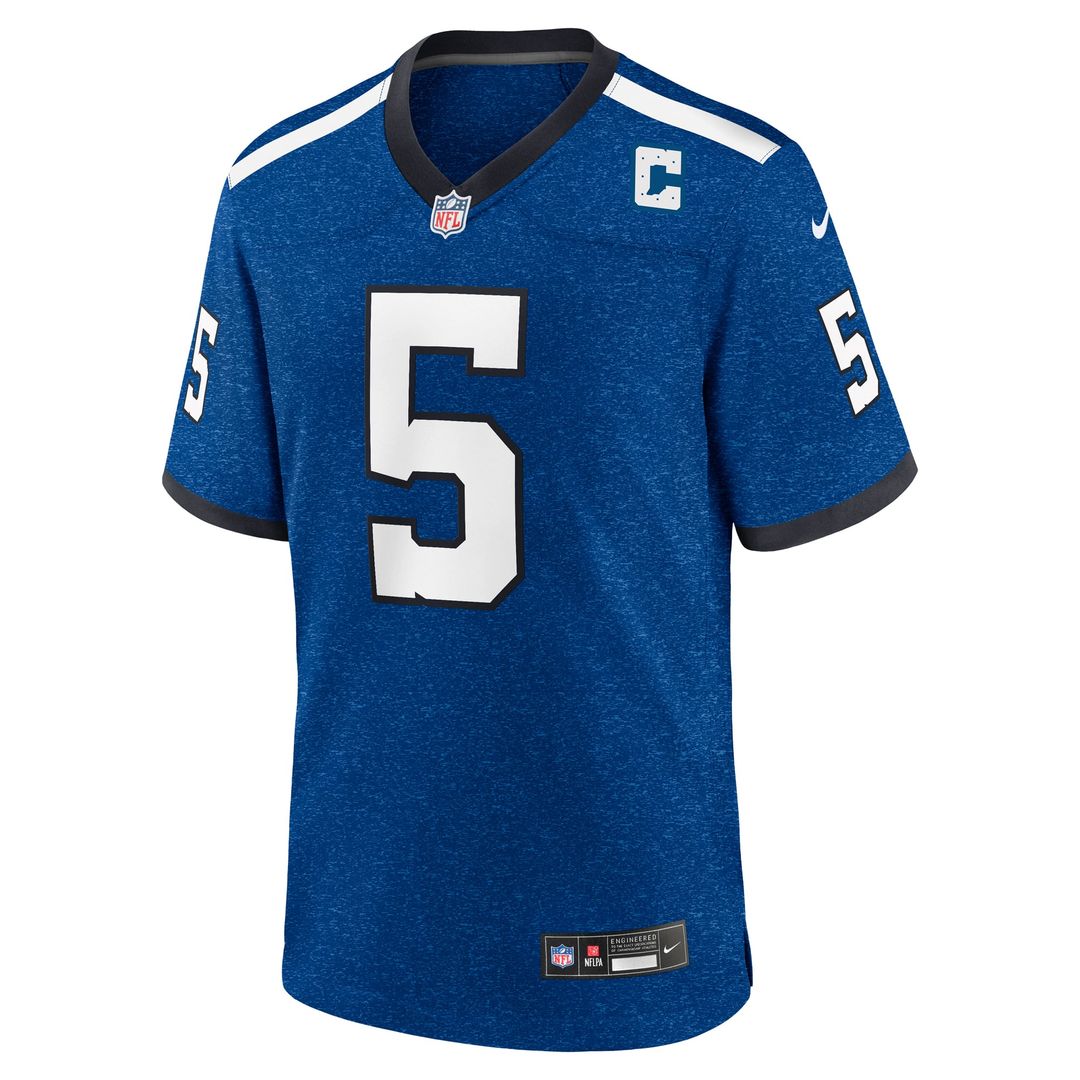 Indianapolis Colts Anthony Richardson Sr. Nike Alternate Indiana Nights Game Jersey - Royal