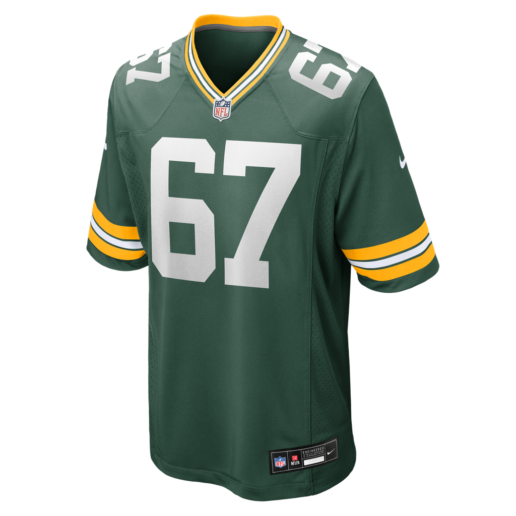 Green Bay Packers Donovan Jennings Nike Team Game Jersey - Green