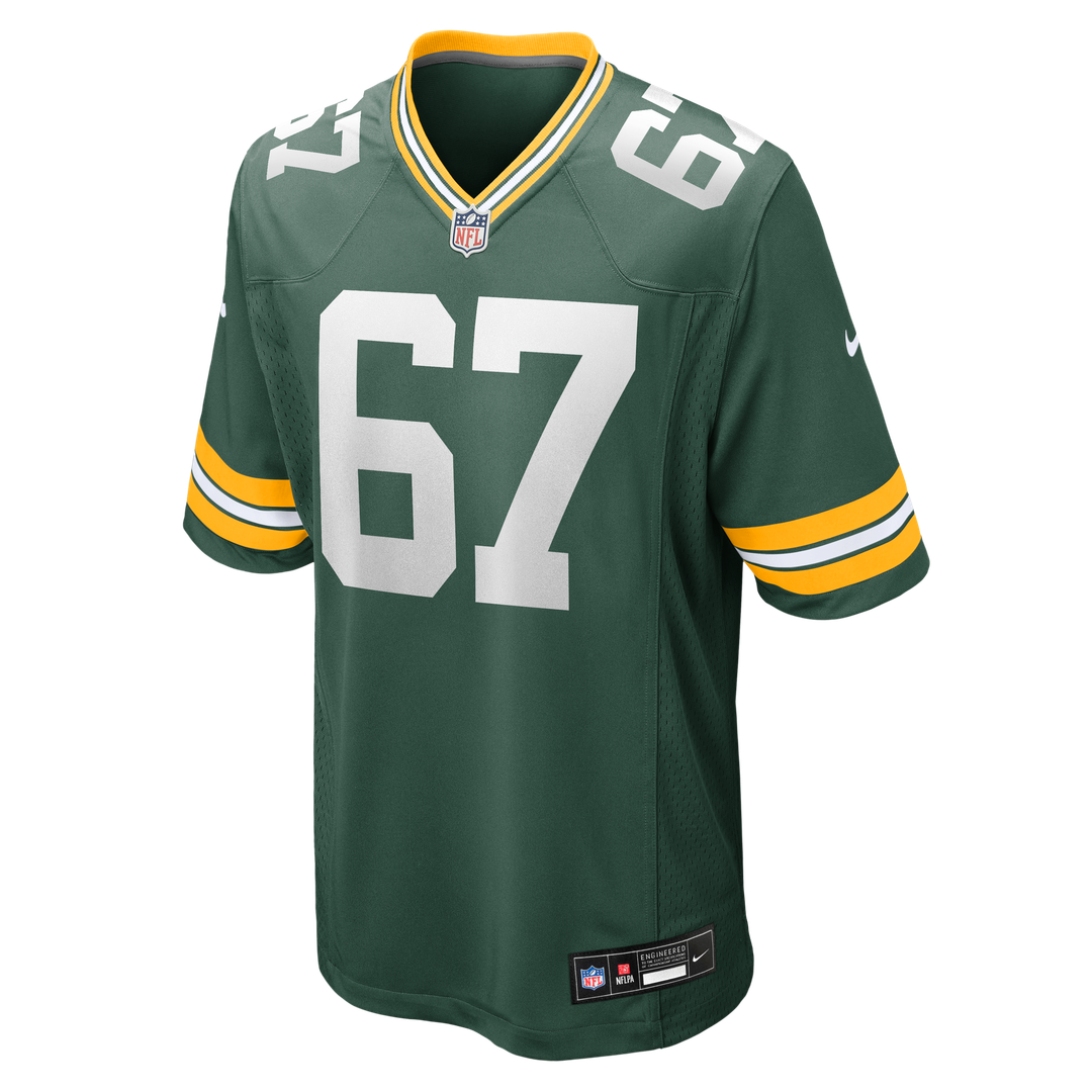 Green Bay Packers Donovan Jennings Nike Team Game Jersey - Green