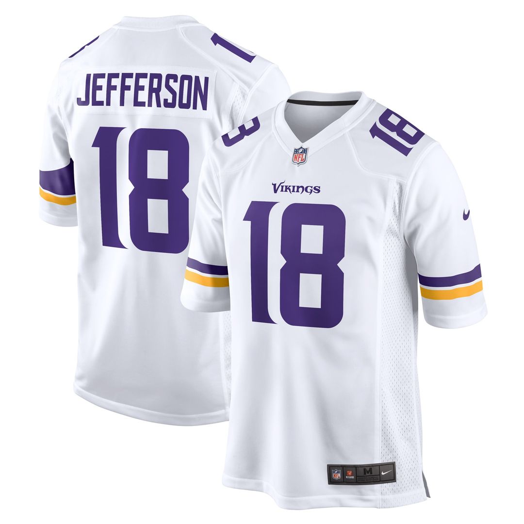 Minnesota Vikings Justin Jefferson Nike Player Game Jersey - Purple