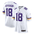 Minnesota Vikings Justin Jefferson Nike Game Player Jersey - White
