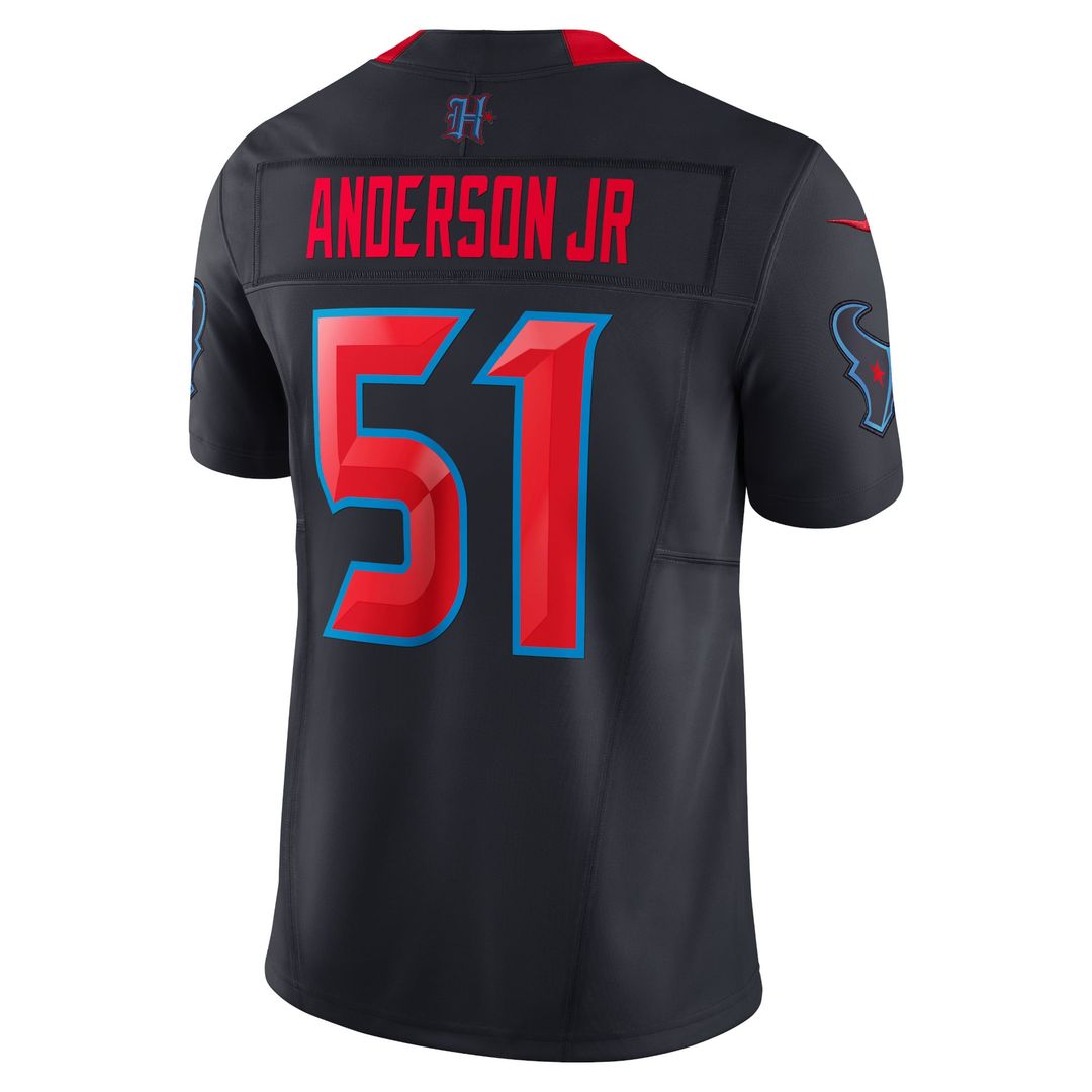 Houston Texans Will Anderson Jr. Nike 2nd Alternate Vapor F.U.S.E. Limited Jersey - Navy