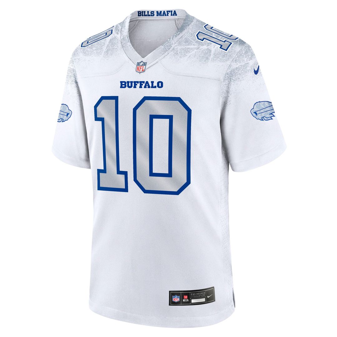 Buffalo Bills Khalil Shakir Nike Rivalries Collection Game Jersey - White