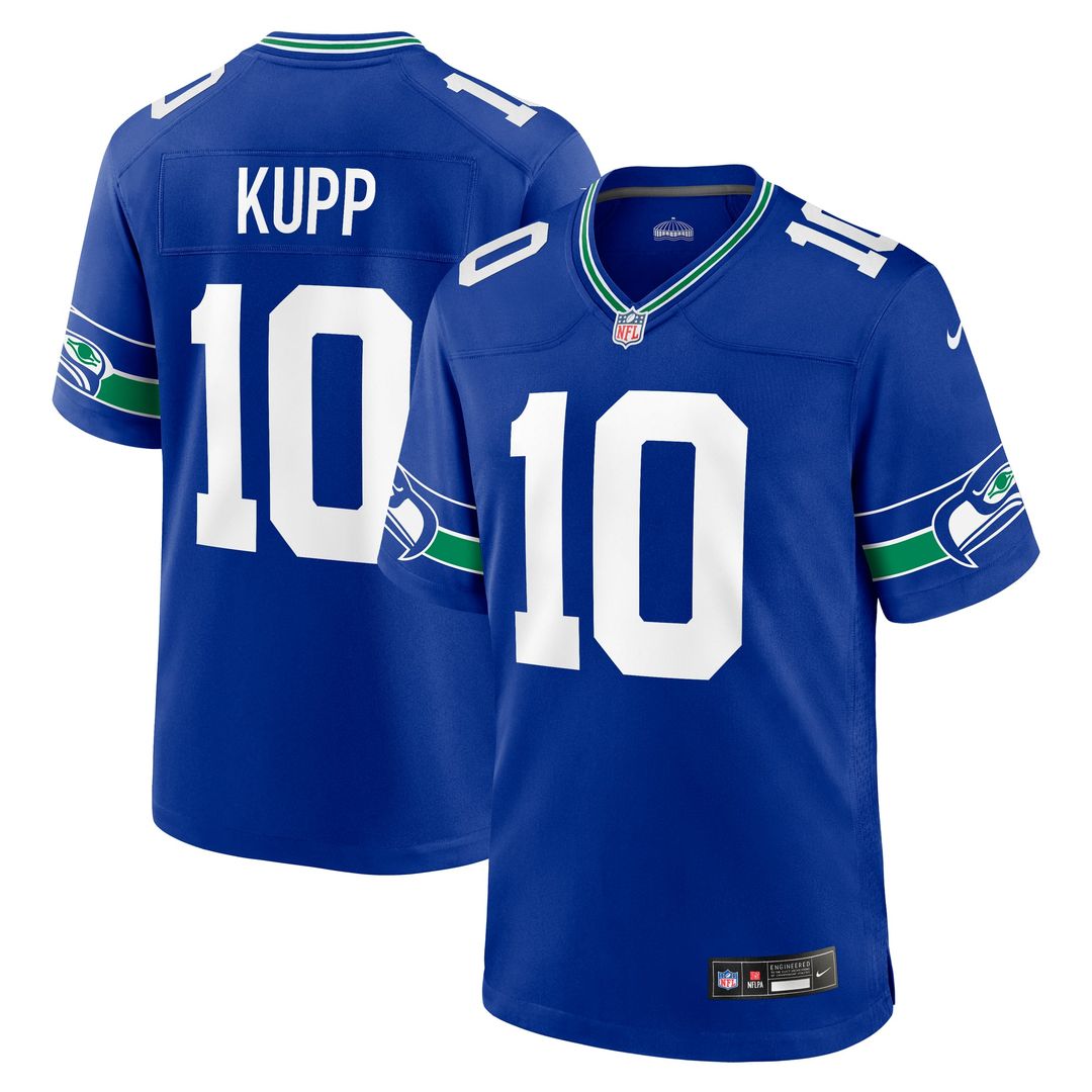 Seattle Seahawks Cooper Kupp Nike Team Game Jersey - College Navy