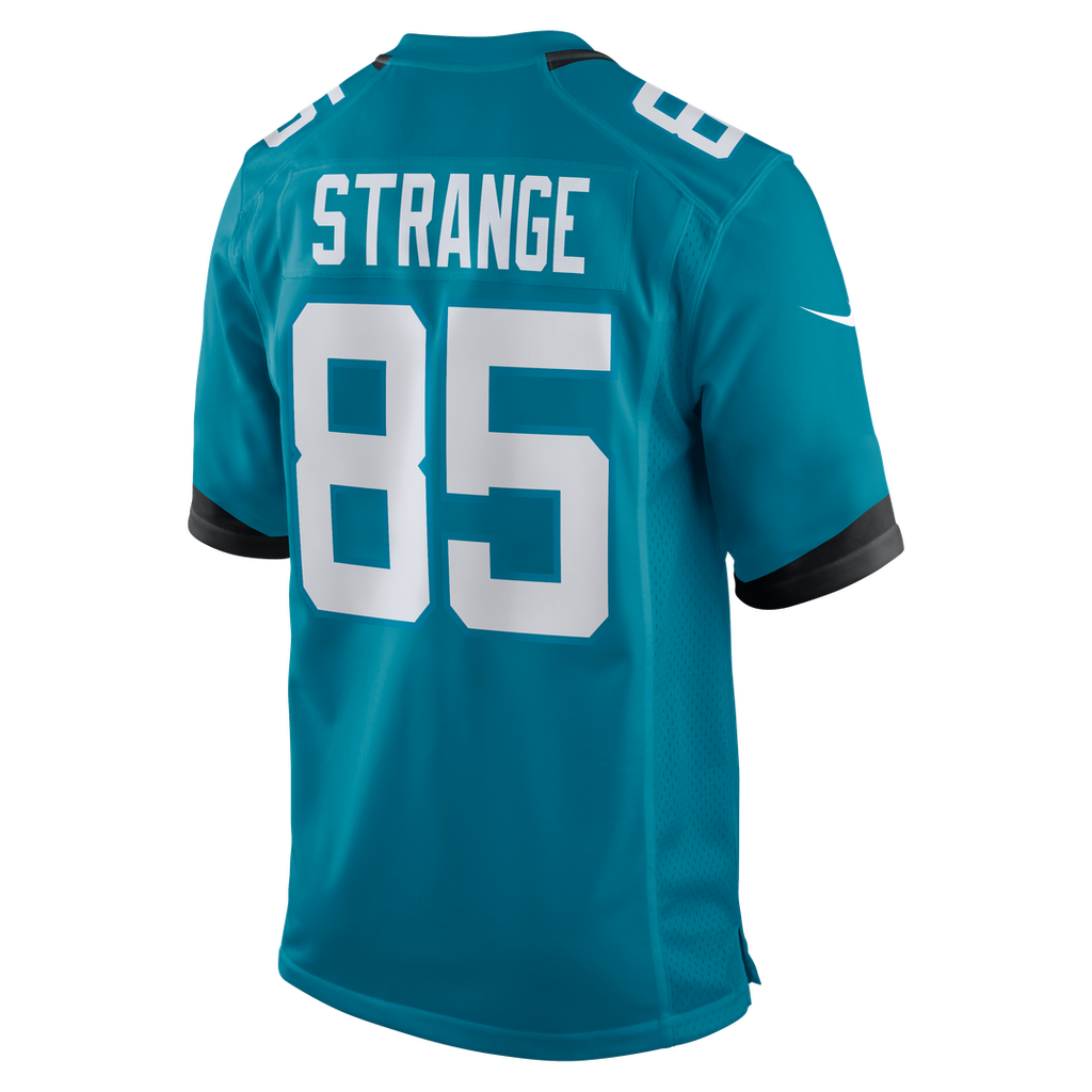 Jacksonville Jaguars Brenton Strange Nike Team Game Jersey - Teal