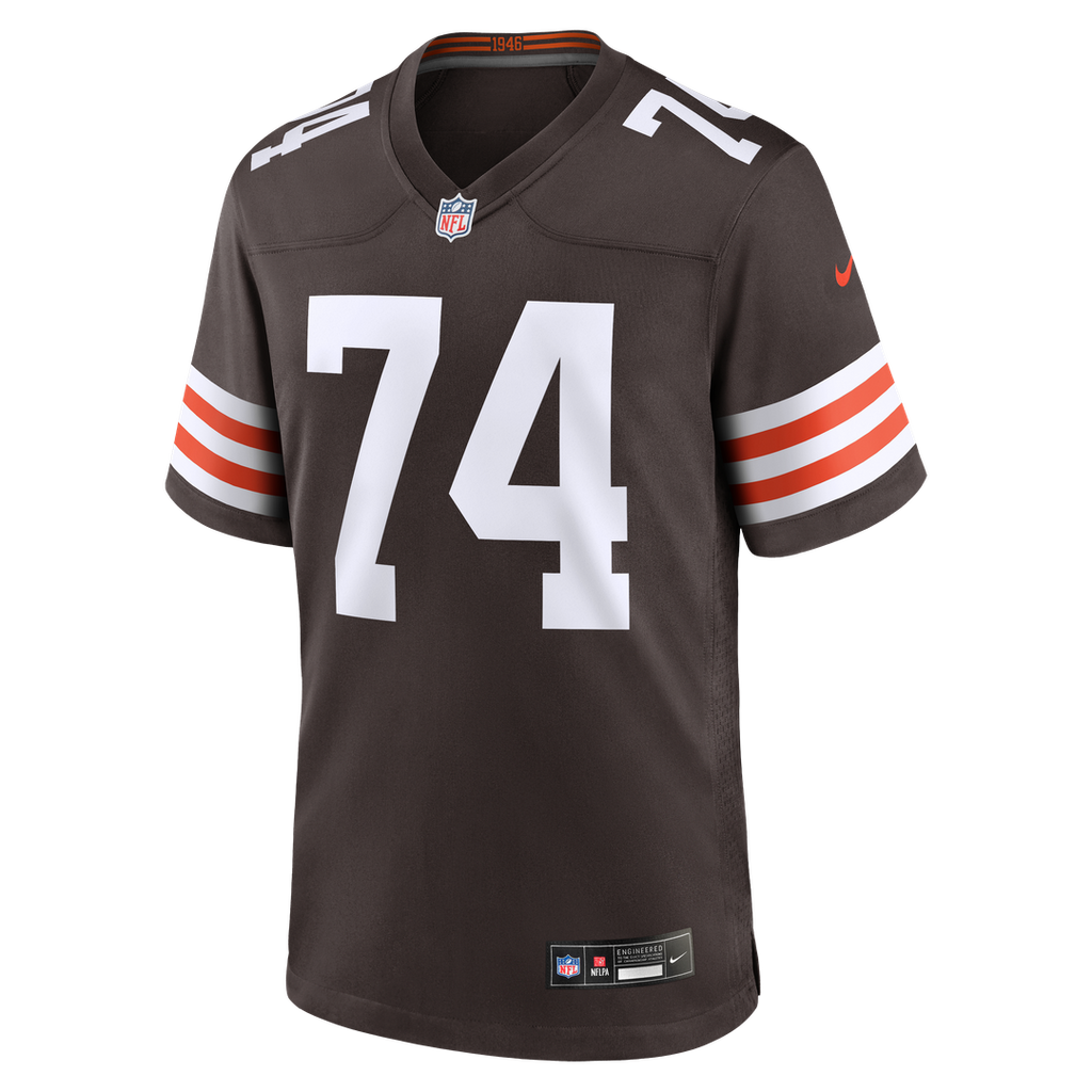 Cleveland Browns Elgton Jenkins Nike Team Game Jersey - Brown