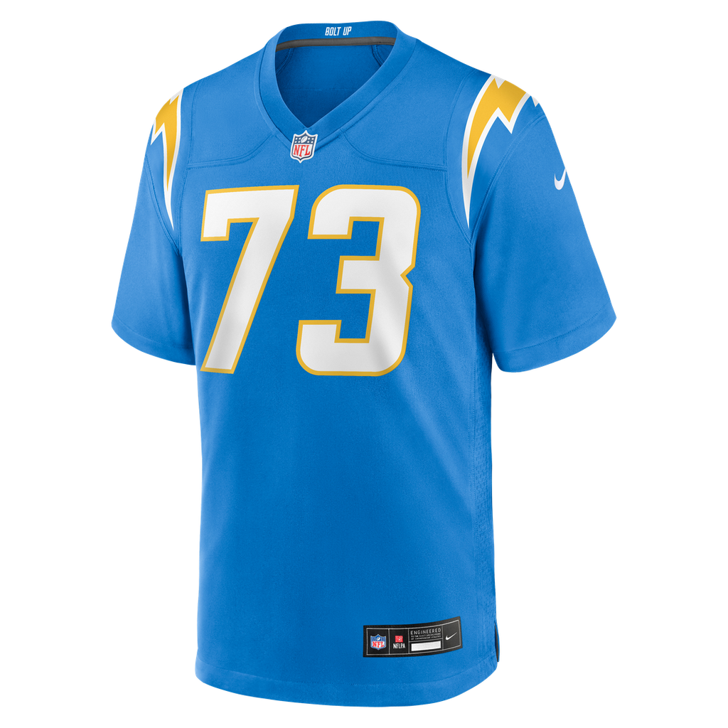 Los Angeles Chargers Alex Harkey Nike Team Game Jersey - Powder Blue
