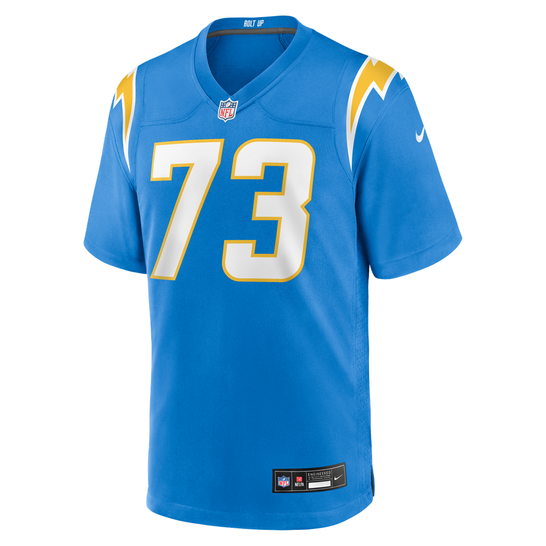 Los Angeles Chargers Alex Harkey Nike Team Game Jersey - Powder Blue