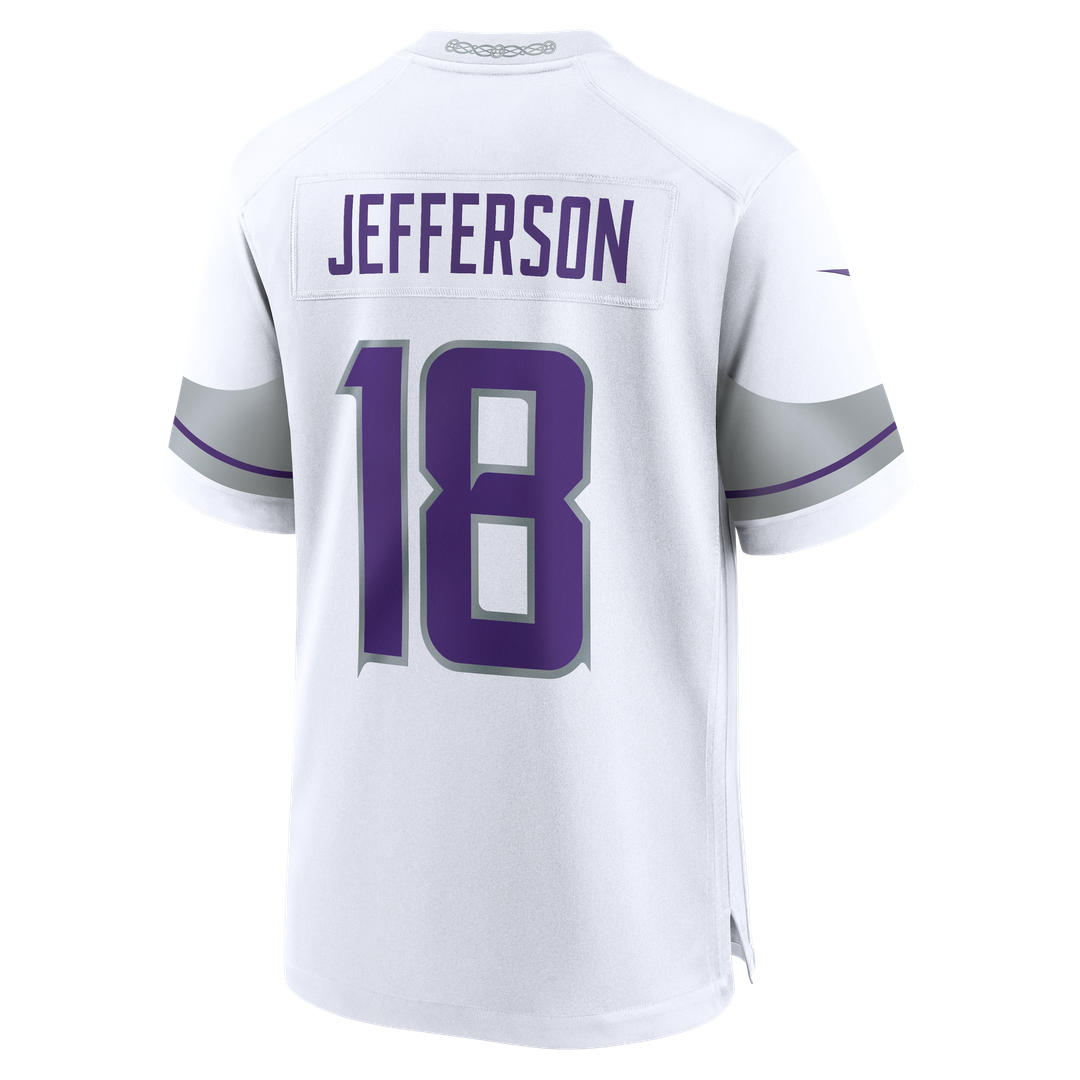 Minnesota Vikings Justin Jefferson Nike Alternate Game Player Jersey - White