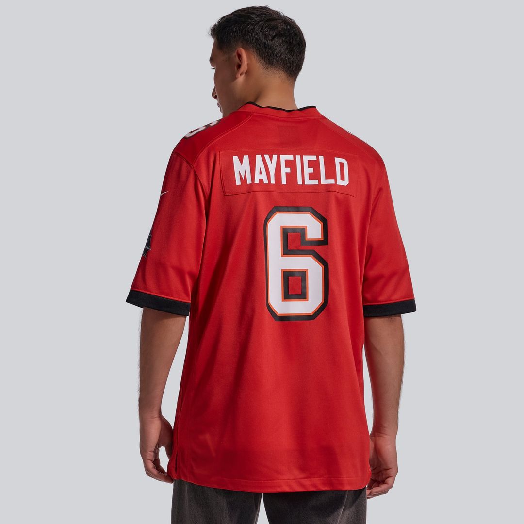 Tampa Bay Buccaneers Baker Mayfield Nike Team Game Jersey - Red