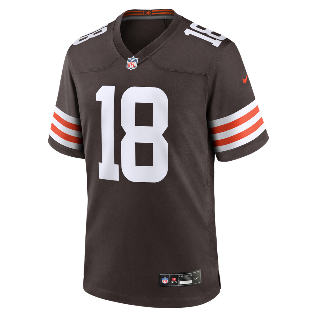 Cleveland Browns David Bell Nike Game Jersey - Brown
