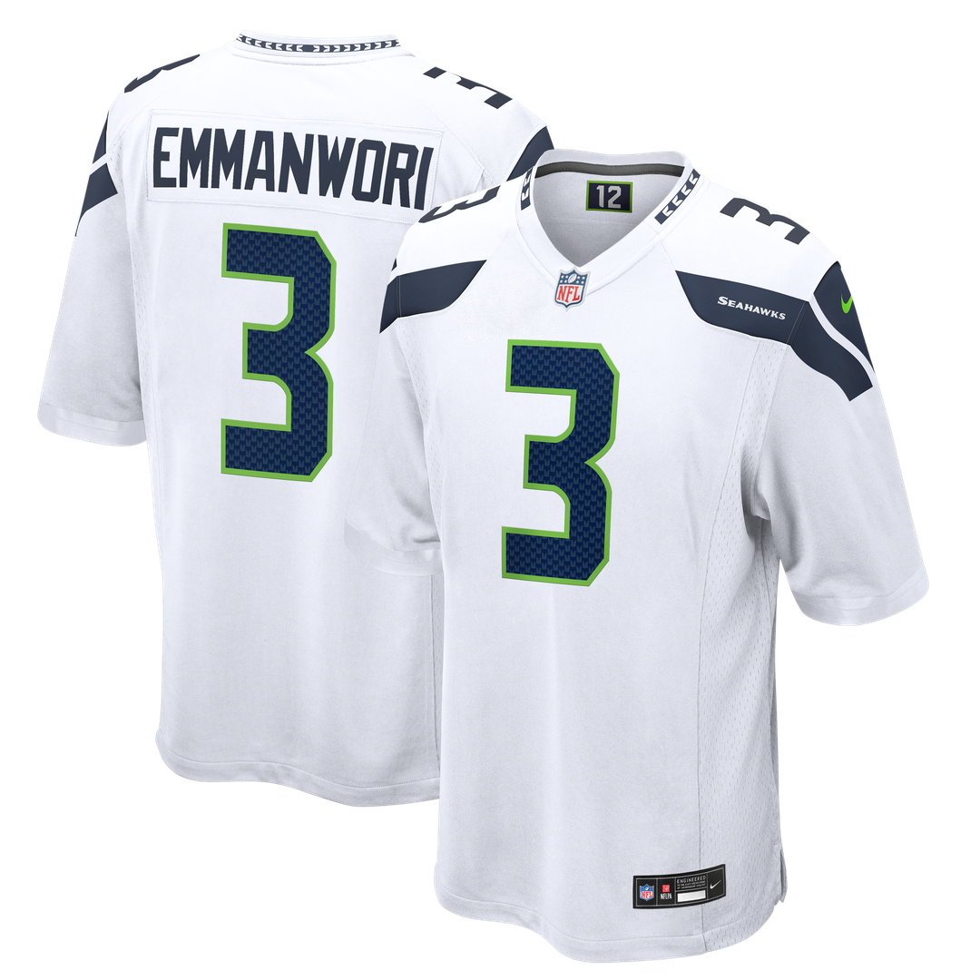 Seattle Seahawks Nick Emmanwori Nike Team Game Jersey - College Navy
