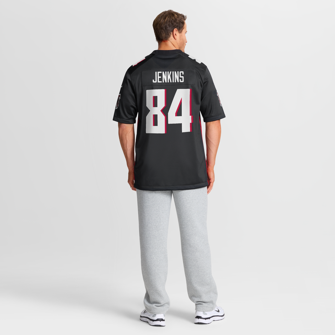 Atlanta Falcons Alfred Jenkins Nike Game Retired Player Jersey - Black