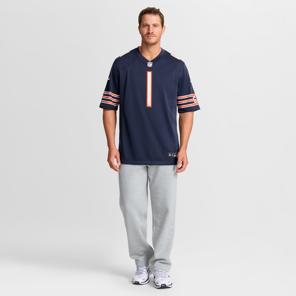 Chicago Bears Jaylon Johnson Nike Game Jersey - Navy