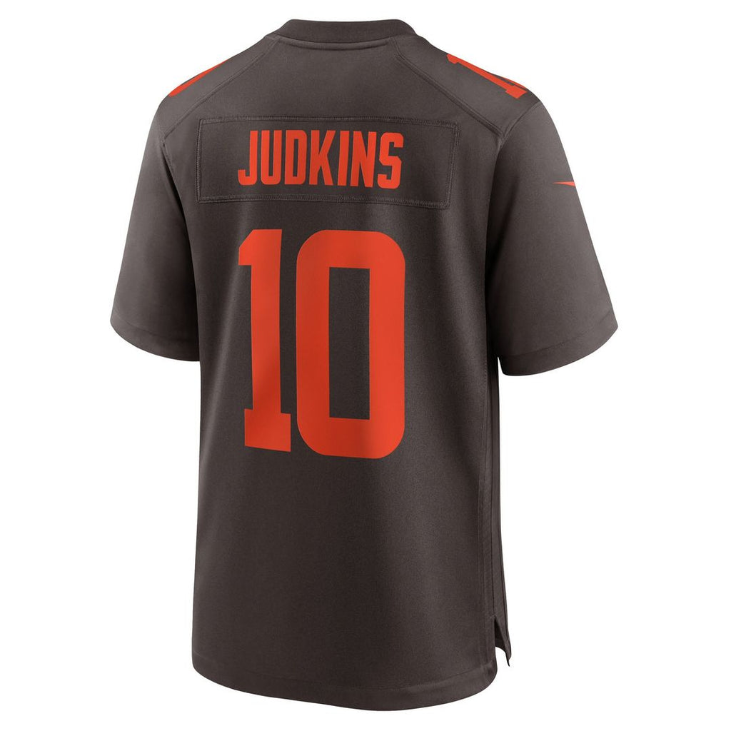 Cleveland Browns Quinshon Judkins Nike Alpha Dawg Game Jersey - Brown