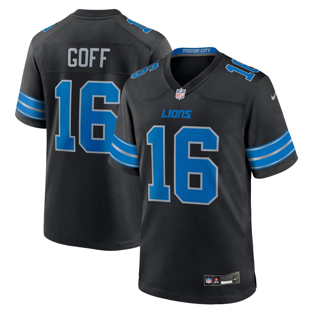 Detroit Lions Jared Goff Nike Game Jersey - Blue
