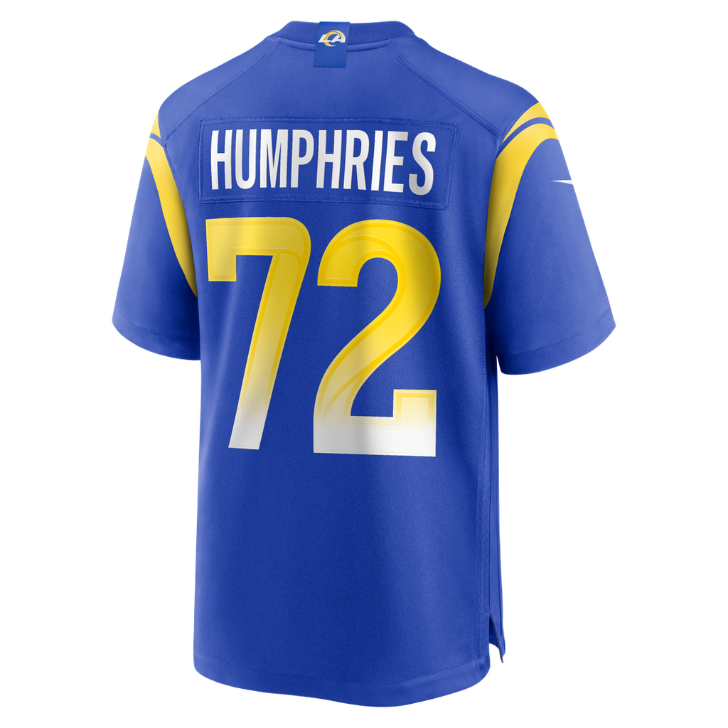 Los Angeles Rams D.J. Humphries Nike Team Game Jersey - Royal