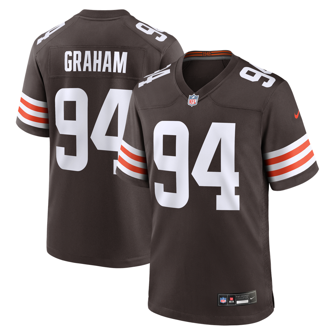 Cleveland Browns Mason Graham Nike Game Jersey - Brown