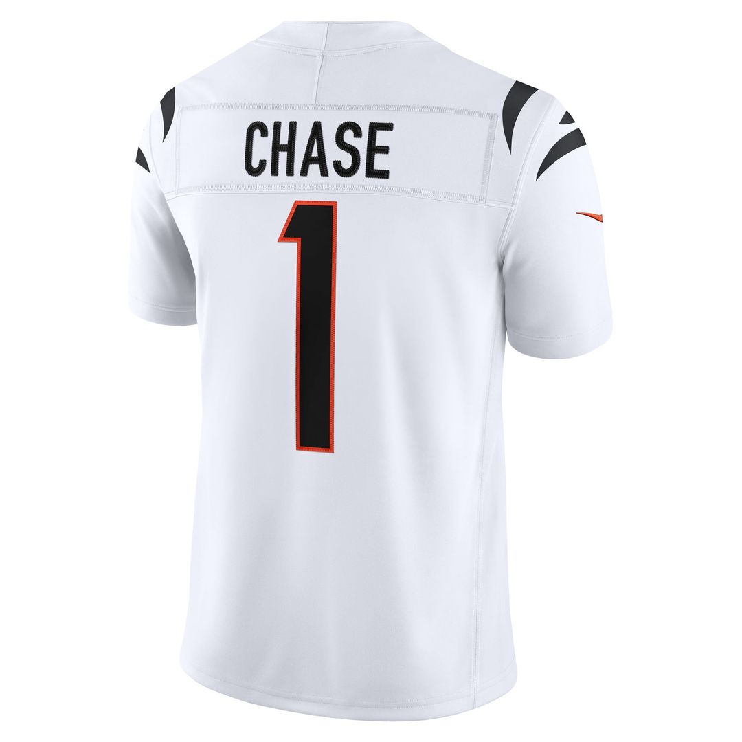 Cincinnati Bengals Ja'Marr Chase Nike Team Vapor F.U.S.E. Stitched Limited Jersey - Black