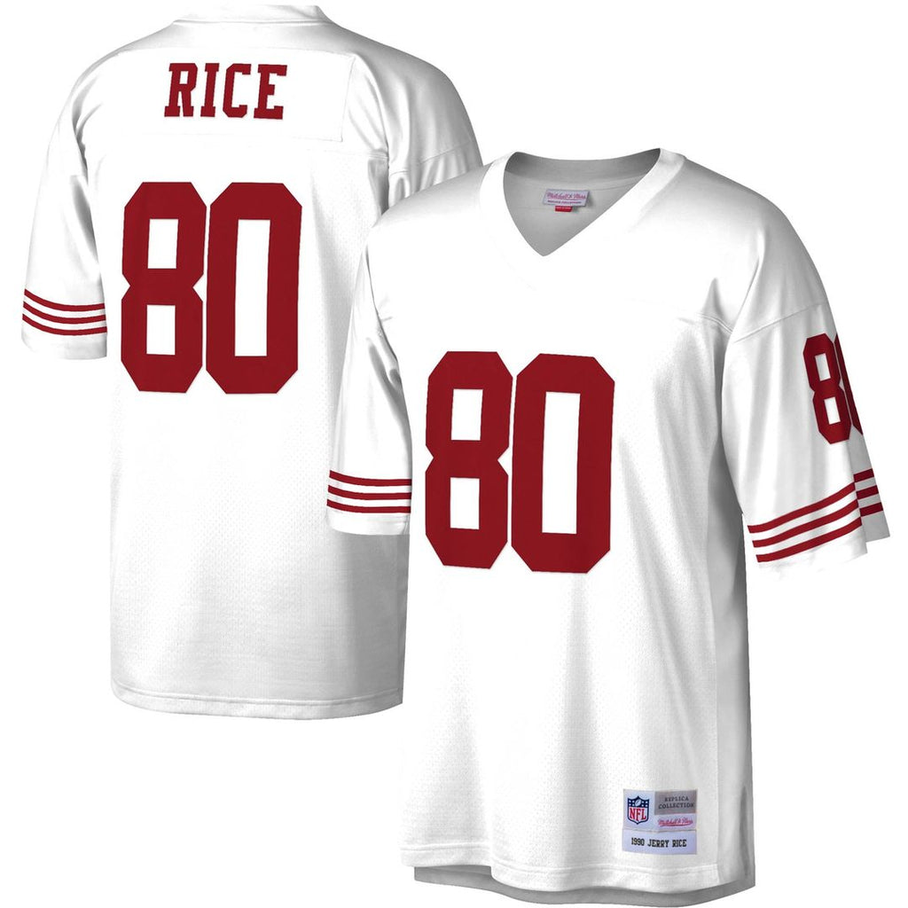San Francisco 49ers Jerry Rice Mitchell & Ness Legacy Replica Jersey - White