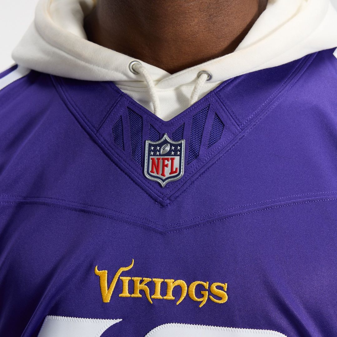 Minnesota Vikings Justin Jefferson Nike Alternate Vapor F.U.S.E. Stitched Limited Jersey - White