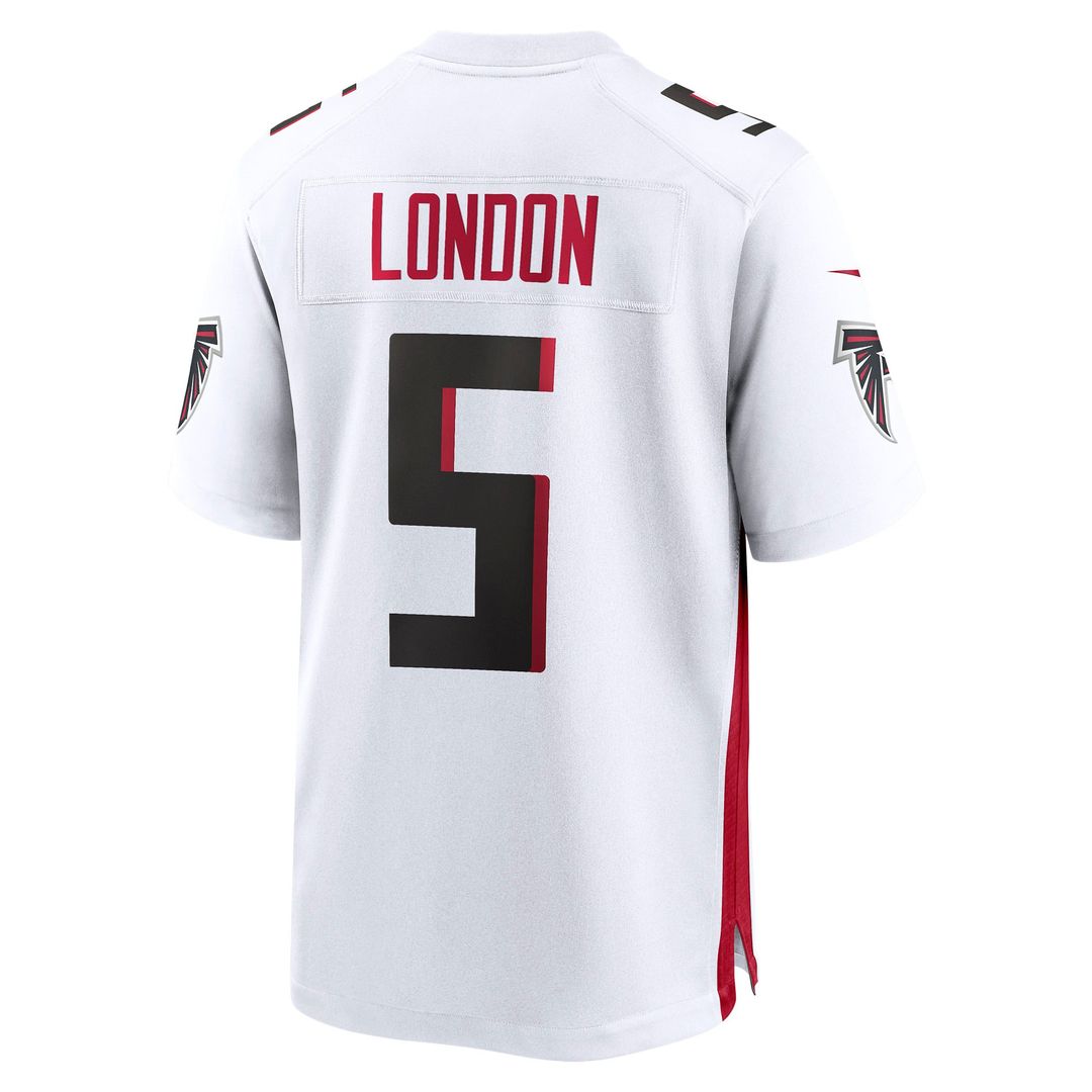 Atlanta Falcons Drake London Nike Away Game Player Jersey - White