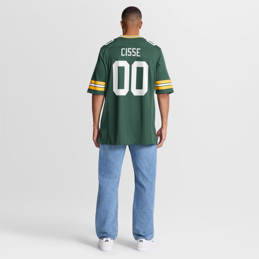 Green Bay Packers Brandon Cisse Nike Game Jersey - Green