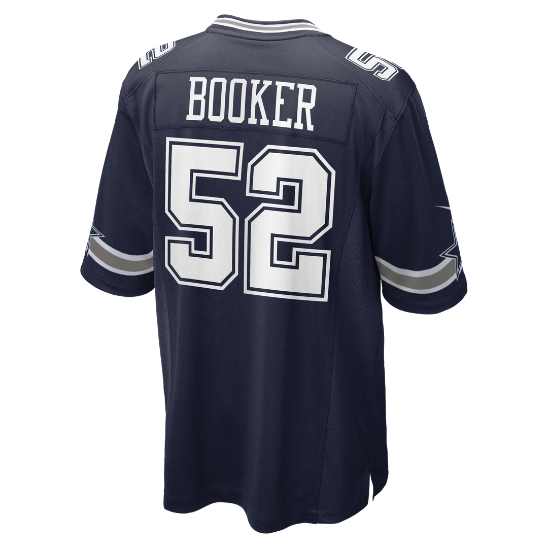 Dallas Cowboys Tyler Booker Nike Team Game Jersey - Navy