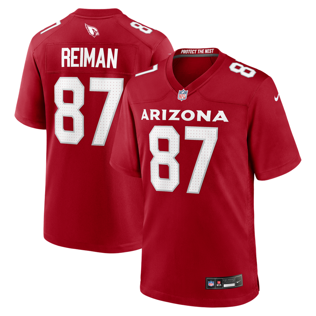 Arizona Cardinals Tip Reiman Nike Team Game Jersey - Cardinal