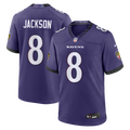 Baltimore Ravens Lamar Jackson Nike Team Game Jersey - Purple