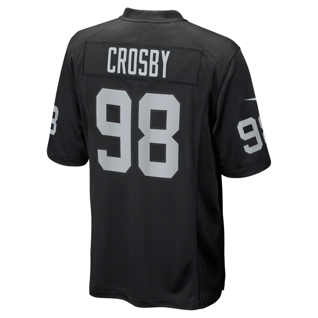 Las Vegas Raiders Maxx Crosby Nike Alternate Game Jersey - White