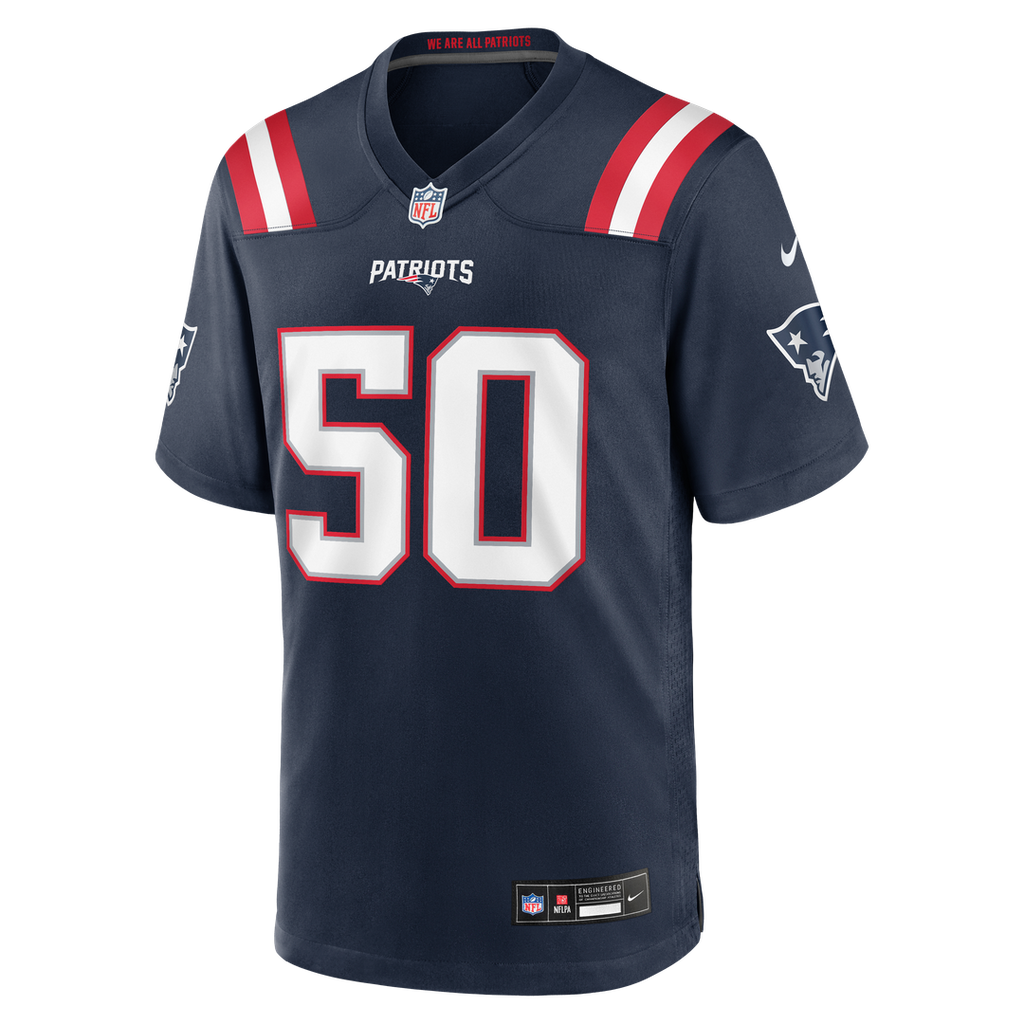 New England Patriots Mike Vrabel Nike Retired Player Game Jersey - White