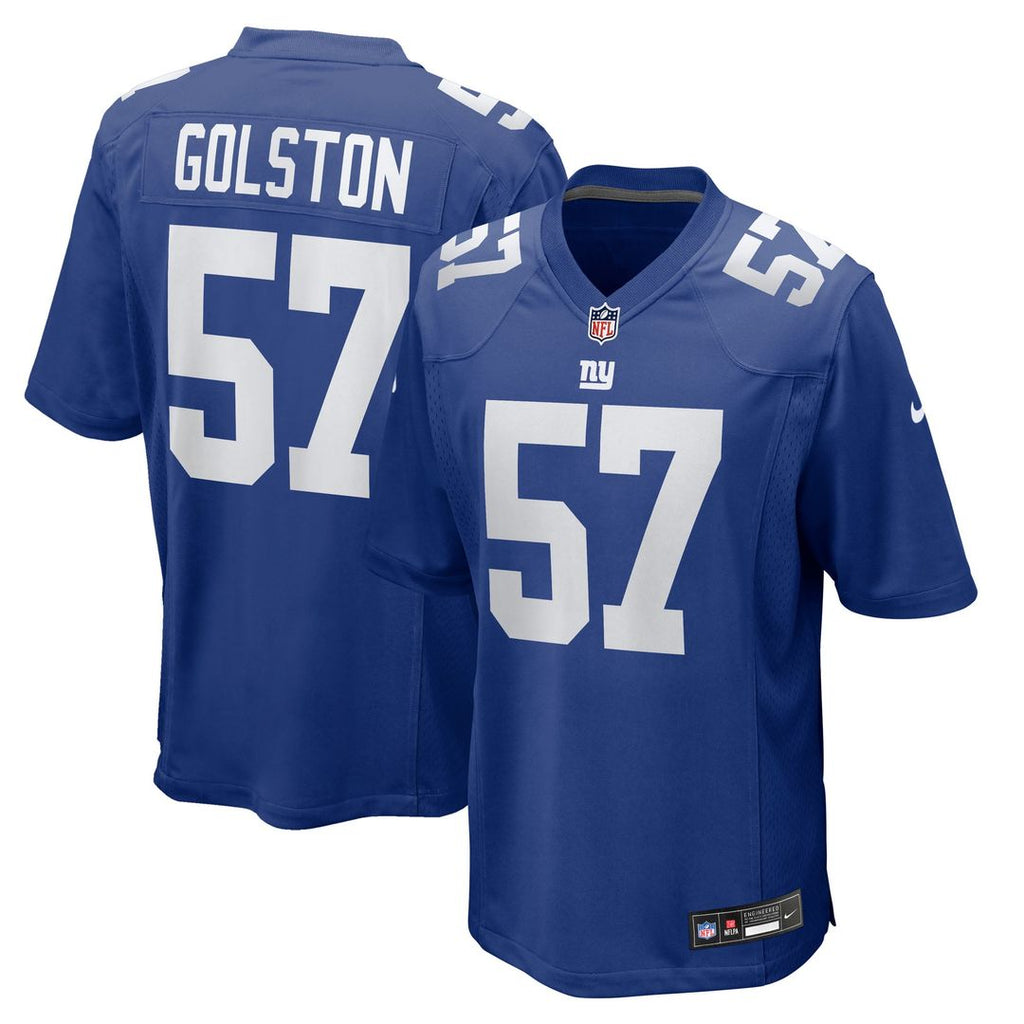 New York Giants Chauncey Golston Nike Team Game Jersey - Royal