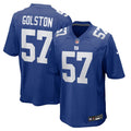 New York Giants Chauncey Golston Nike Team Game Jersey - Royal
