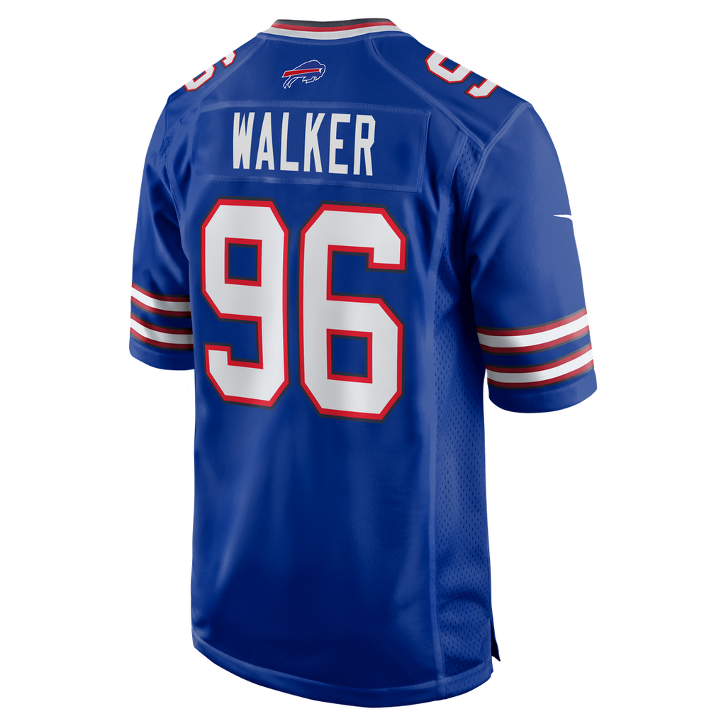 Buffalo Bills Deone Walker Nike Team Game Jersey - Royal
