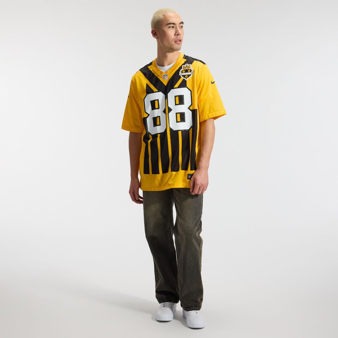 Pittsburgh Steelers Pat Freiermuth Nike Alternate 1933 Throwback Game Jersey - Gold