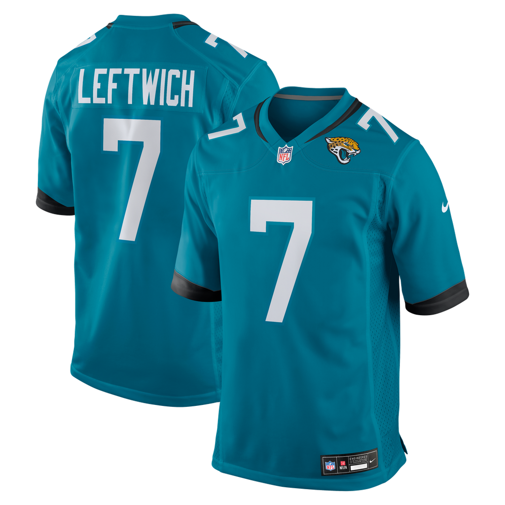 Jacksonville Jaguars Byron Leftwich Nike Retired Player Game Jersey - Teal