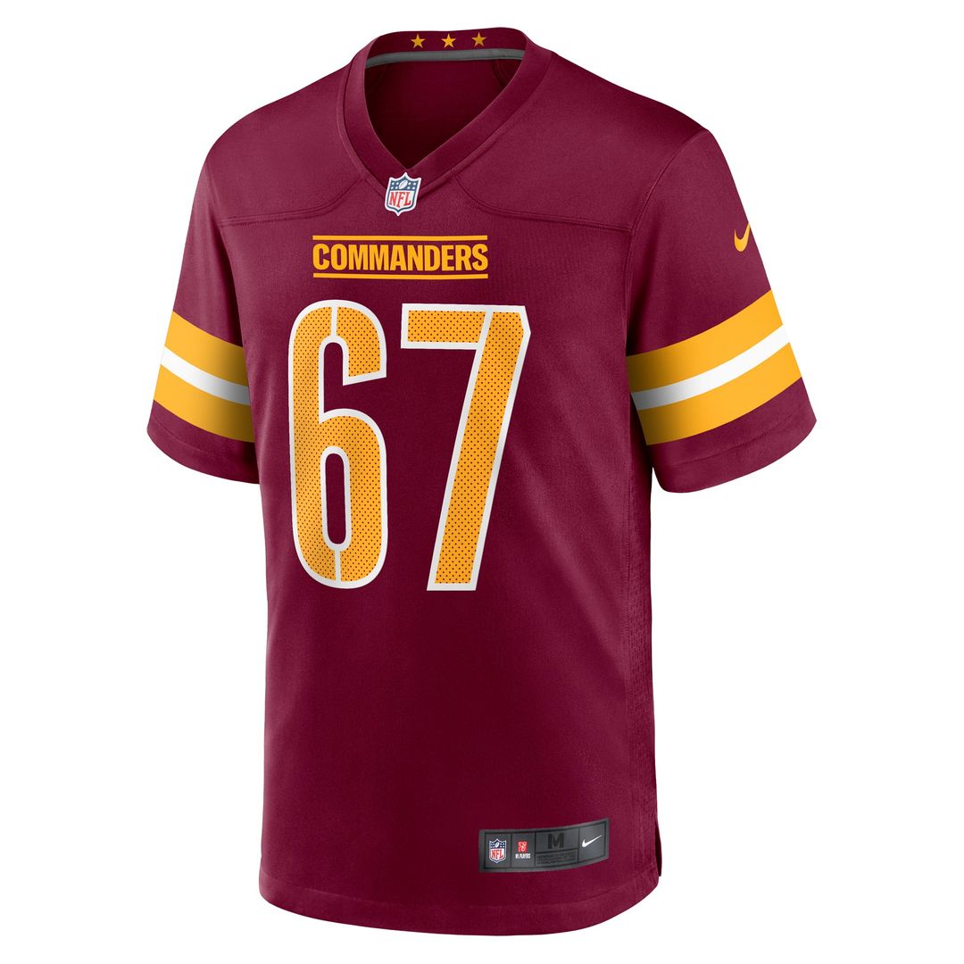 Washington Commanders Nick Allegretti Nike Game Jersey - Burgundy