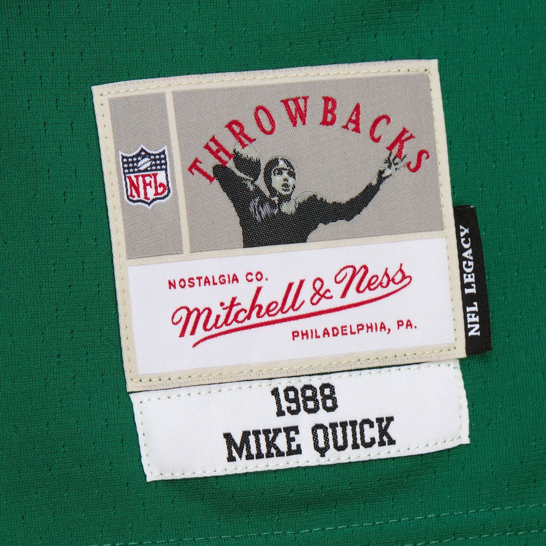 Philadelphia Eagles Mike Quick Mitchell & Ness Legacy Replica Jersey - Kelly Green